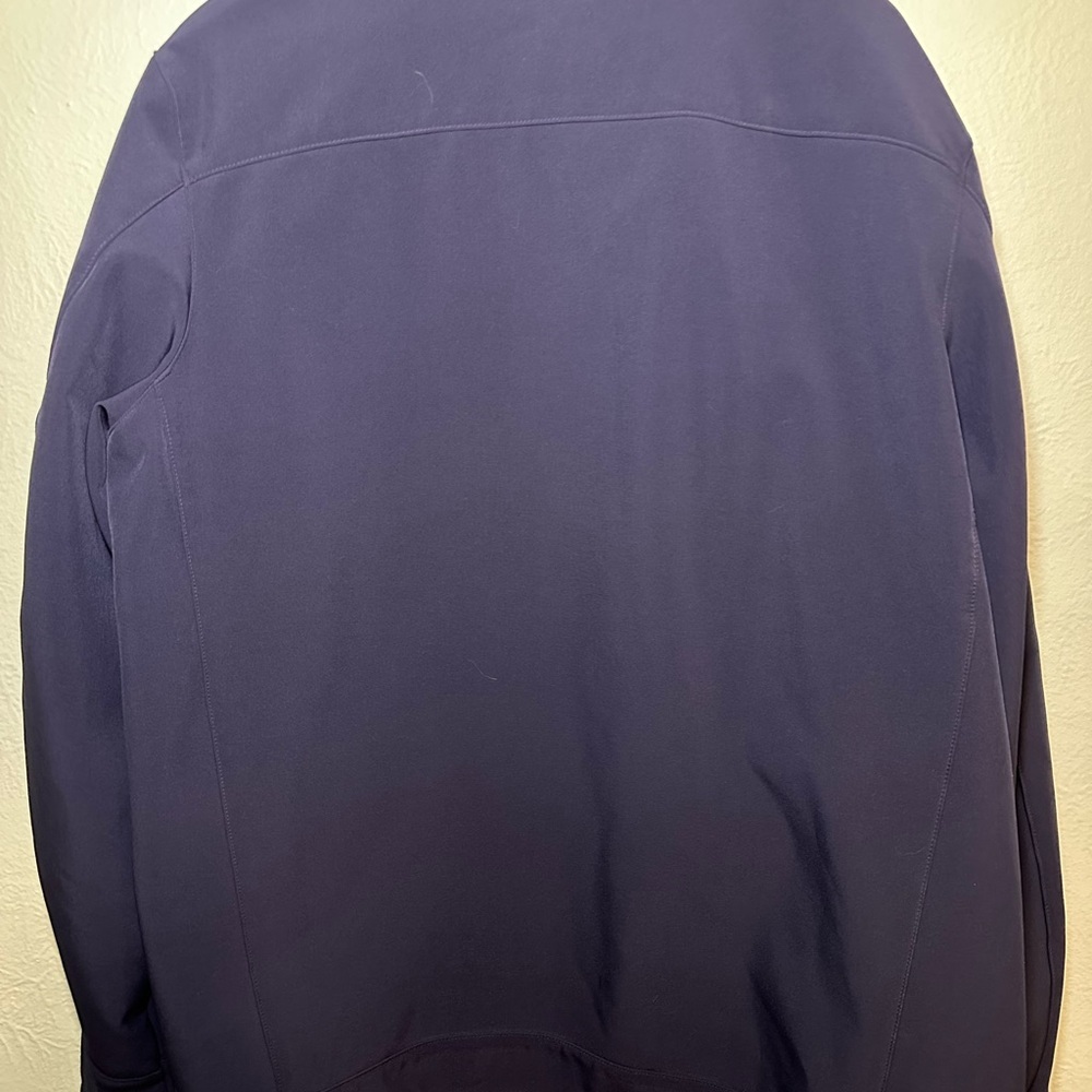 L.L. Bean Men's Carbon Navy Windproof Softshell Jacket XLT - Picture 4 of 8